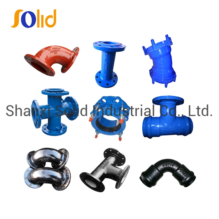 ISO2531/En545/En598 Bitumen Ductile Iron Pipe Fitting